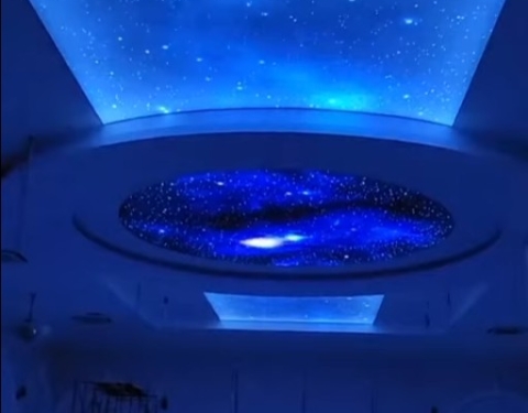 TRẦN SAO HIỆU ỨNG CHO KHÔNG GIAN NHÀ HÀNG TIỆC CƯỚI Á ĐÔNG