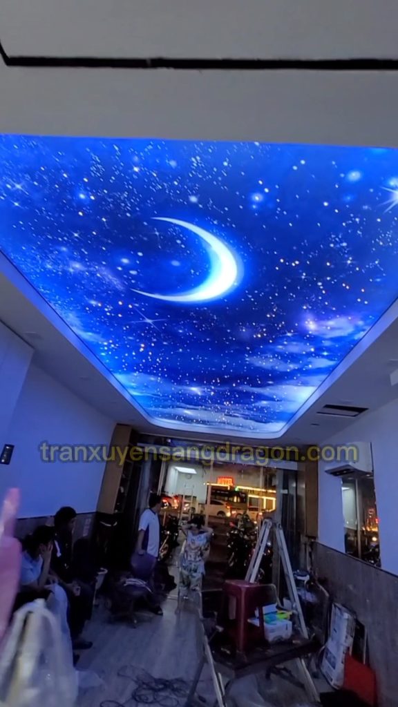 TRẦN SAO HIỆU ỨNG TẠI PHÒNG KHÁCH GIA ĐÌNH